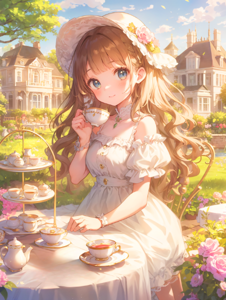 お茶でもいかが？