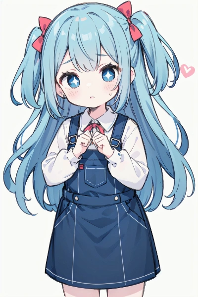 ラズリちゃんとジャンパースカート