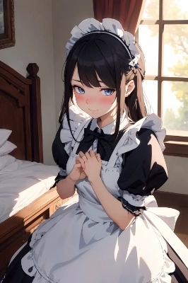恥じらいメイド