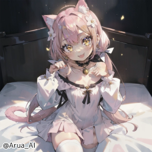 今日はとっても機嫌がいいニャ♪