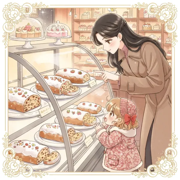 母娘の甘いケーキ選び