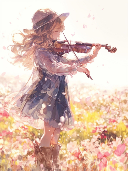 ヴァイオリン。