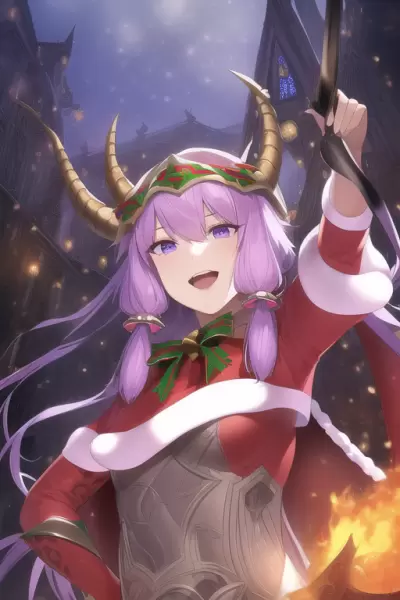 ゆかりヴァーナちゃんが聖夜の街を駆け巡る