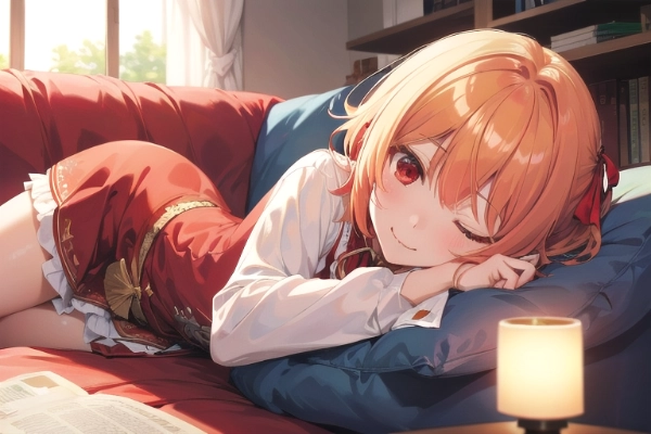 「一緒に寝てあげよっか？」