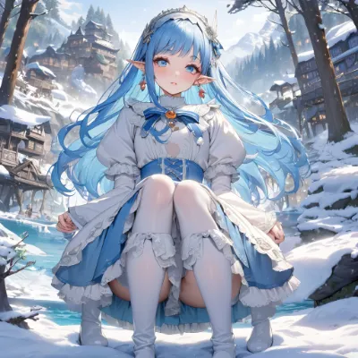 雪の朝