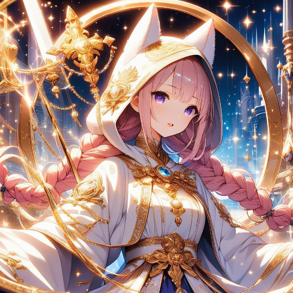 猫耳フードの白魔導士