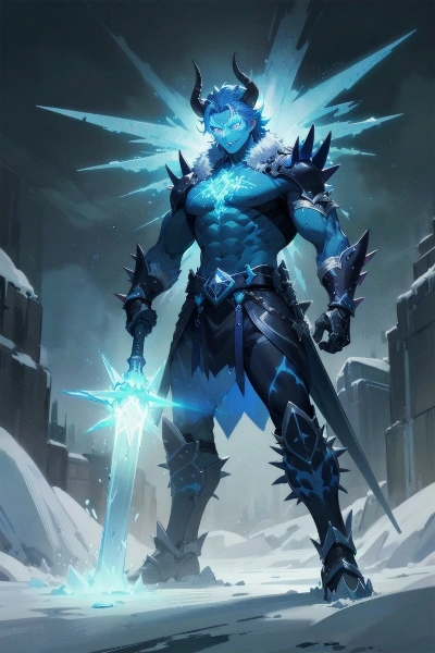 いろんな鬼を生成してみよう（青鬼編）