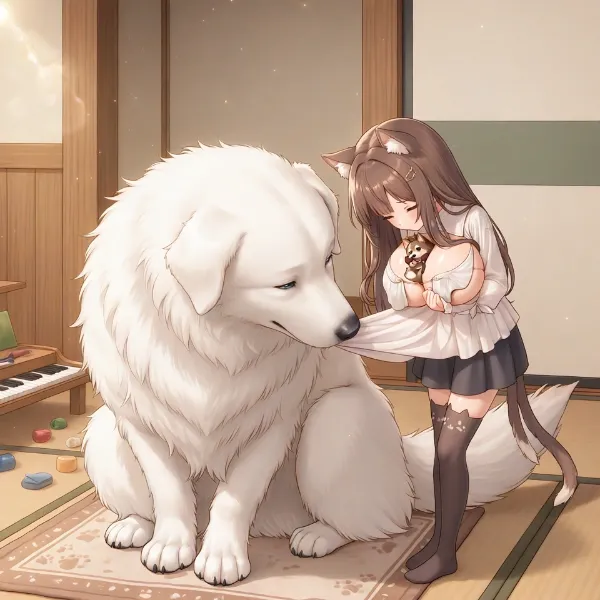 大きすぎて入らないよ