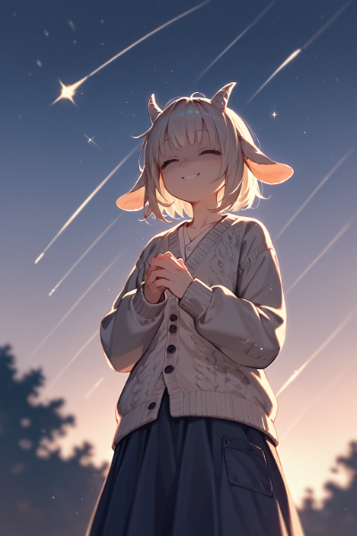 流れ星に願いを（邪）