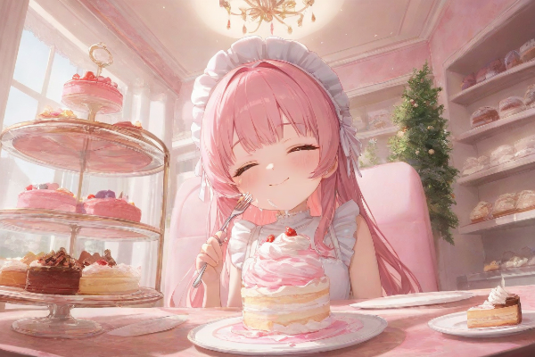 ケーキ食べ放題！