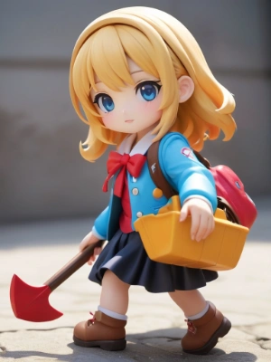 美少女探検家フィギュア