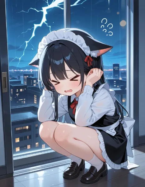 かみなりこわい