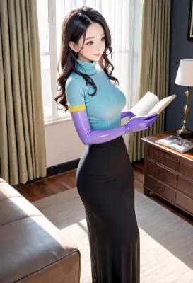 読書をする女性