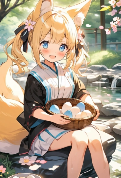 きつね特製温泉たまご