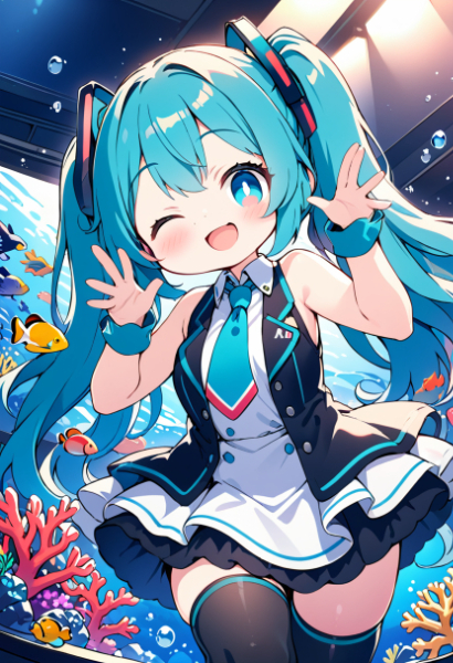 初音ミク☆海中ステージ