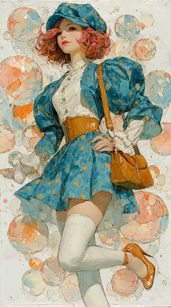 仮装パーティーガール