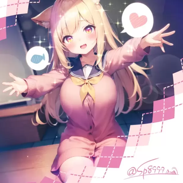 おかえりー！　だっこー！　あとおさかなー♪