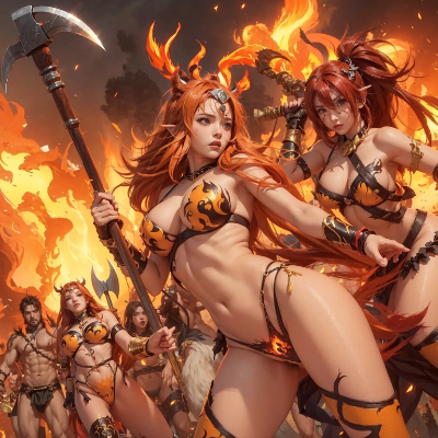 炎のアマゾネス