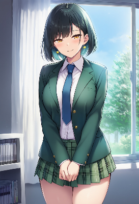 星輝くクールガール