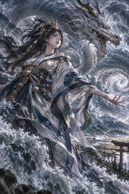 台風を司る龍神