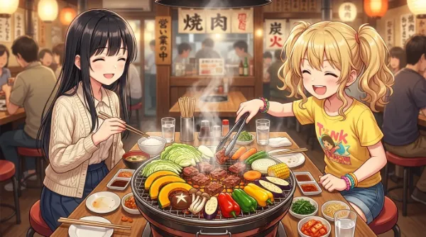 焼肉なのに野菜祭り！