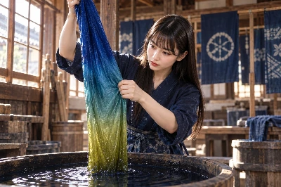 空気が染める青