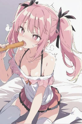 緑髪のサムネイル