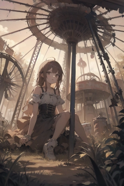 思い出（残留思念）の残る廃遊園地其之二