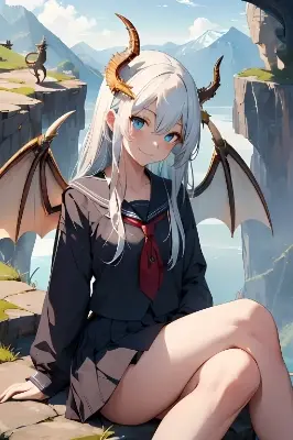 ドラゴンの少女 優希