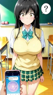 【古手川唯】催眠スマホえっち｜本編213枚