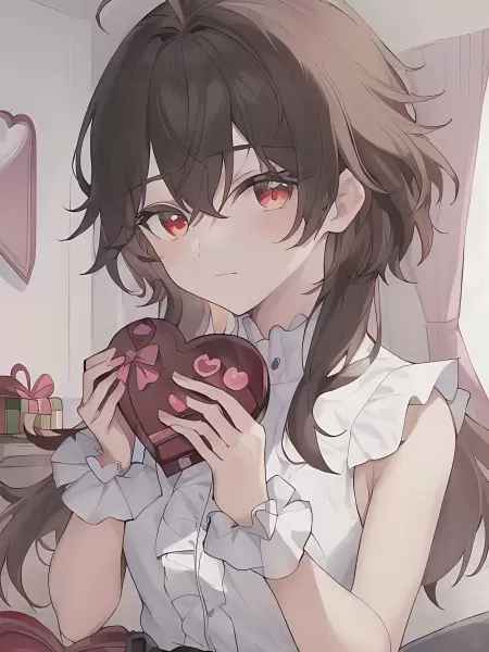 バレンタイン女子詰