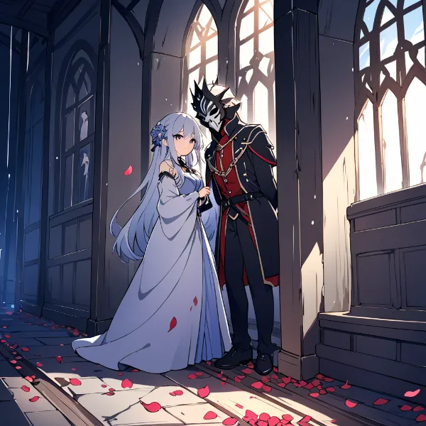 仮面の騎士と青薔薇の約束