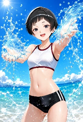 水しぶき