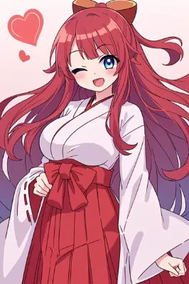 【赤羽真琴】巫女さんだよ♥