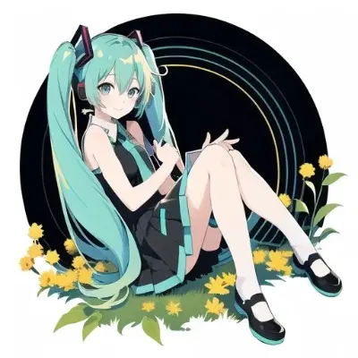黒く初音ミク
