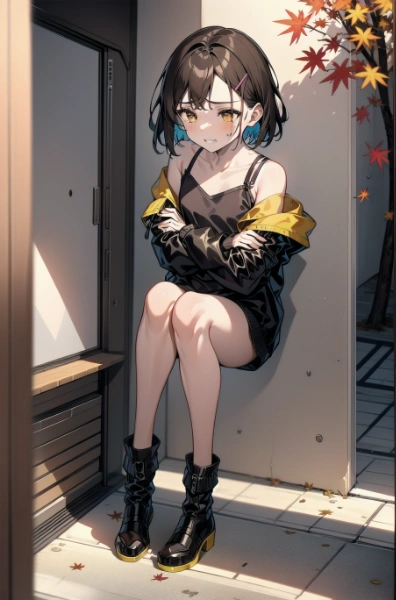 ボツにしたもの　秋の寒い日に生成した絵