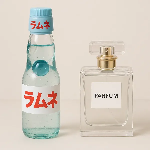 ラムネと香水の秘密の出会い