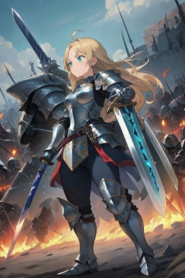 戦場の騎士