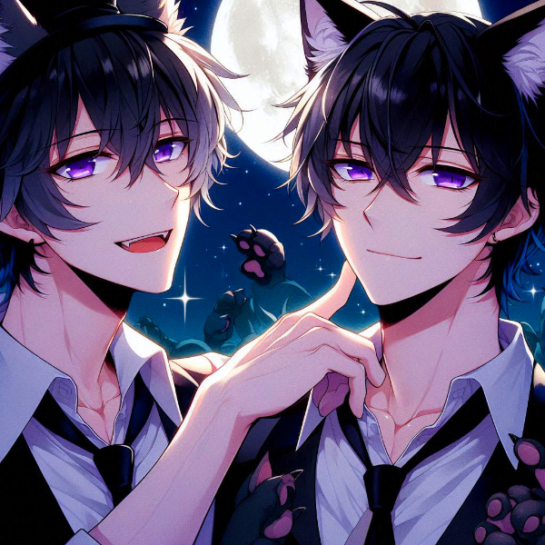 【R15】黒猫と黒髪短髪男性★その4(11枚)