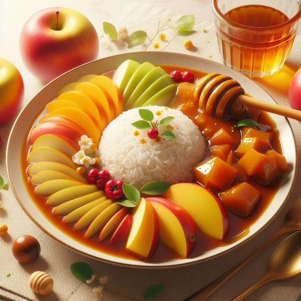 林檎と蜂蜜のカレーライス