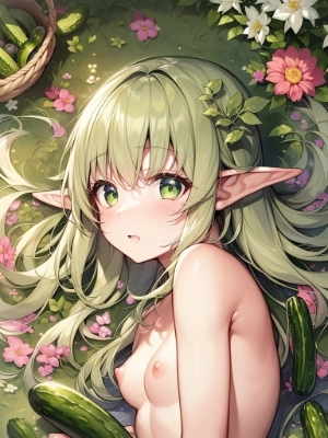 収穫されたエルフちゃん2