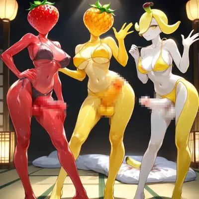 フルーツビキニの誘惑