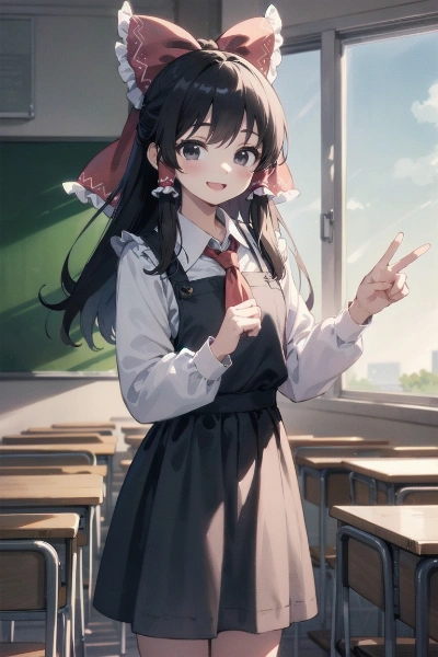 学生霊夢
