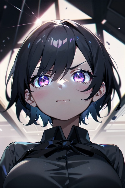 怒っている彼女