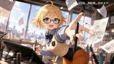 テレビアニメ『ガゾモちゃん』第一話エンドカード