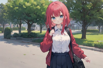 赤毛の女の子