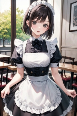可愛いメイドさん