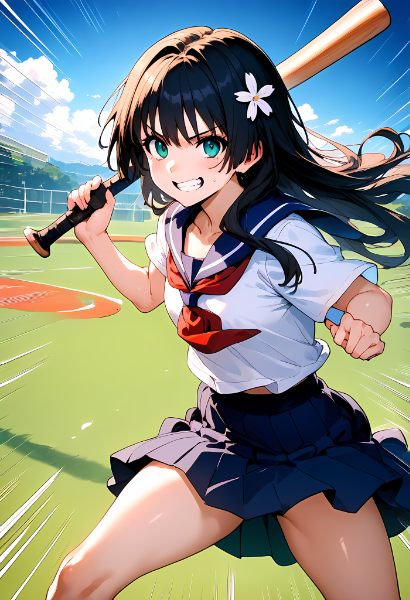 佐天さんと野球しようぜ！⚾