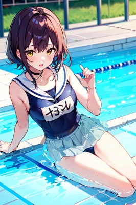 スク水セーラー服