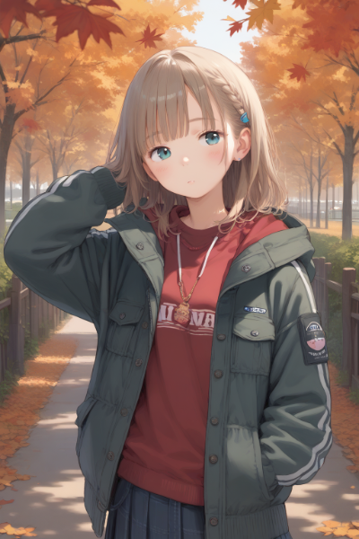 秋のジャケット